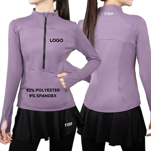 Camiseta con capucha de entrenamiento mejorada por flujo de aire de ventilación de malla y elasticidad de tela de secado rápido diseñada para damas - Product Image 2