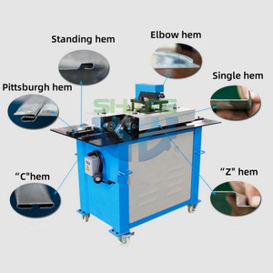 Machine automatique de fabrication de conduits CVC Machine de formage de serrures en métal à rouleau multifonction - Product Image 3
