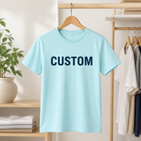 T-shirt personnalisé pour homme ODM, tailles et couleurs personnalisées, logo imprimé, t-shirt en coton pour un style streetwear