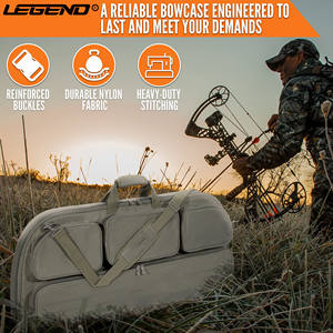 Muestra Gratuita de Bolsa Táctica Personalizada para Arco Compuesto, Estuche Táctico Suave para Arco Recurvo, Bolsa de Transporte para Tiro con Arco con Correas Ajustables - Product Image 6