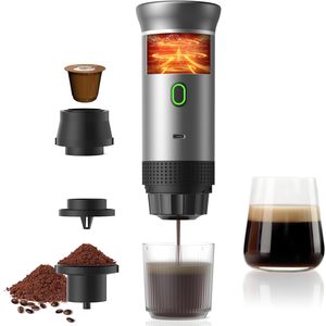 <b>Portable</b> Espresso Machine for Travel Travel <b>Coffee</b> <b>Maker</b> 20-Bar Extraction 150 ML <b>Coffee</b> <b>Maker</b> Self-Heating with USB-C Compatct - Product Image 1