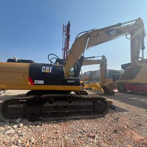 Excavadora de cadenas usada CAT 330D de 30 toneladas, excavadora Caterpillar 330D usada grande de 30 toneladas en venta con motor potente - Product Image 6