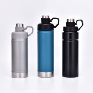 Bouteille d'eau sportive 530 ml 700 ml en acier inoxydable à double paroi isolée sous vide avec poignée - Product Image 4