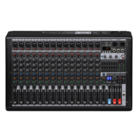 Consola de Mezclas de Audio Profesional B16 de 16 Canales con 99 Efectos DSP y Alimentación Phantom de 48V para Grandes Conciertos e Iglesias
