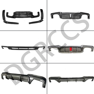 Para <span class=keywords><strong>BMW</strong></span> 5 Series F10 alerón de fibra de carbono labio delantero difusor trasero espejo carcasa rejilla <span class=keywords><strong>aleta</strong></span> de tiburón - Product Image 5