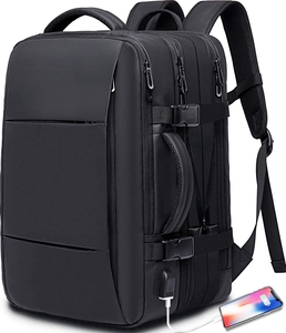 ÉCHANTILLON GRATUIT Sac à dos de voyage tendance approuvé pour les vols, sac à main pour ordinateur portable avec fermeture éclair, résistant à l'eau et durable - Product Image 1