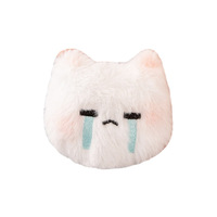 Porte-clés en peluche étoile mignon en promotion, pendentif nœud doux pour sac, breloque de sac, cadeaux assortis pour meilleurs amis, porte-clés en peluche de haute qualité