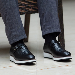 Sh10717a Zapatos de vestir caros de cuero de vaca para hombres 45 46 47 zapatos de gran tamaño para hombres - Product Image 6
