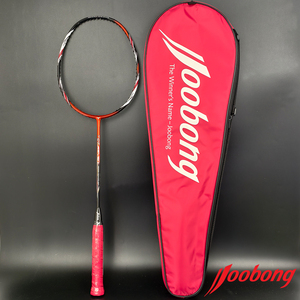 Joobong Top Seven <span class=keywords><strong>Raquette</strong></span> de <span class=keywords><strong>badminton</strong></span> en fibre de carbone de haute qualité 30lbs 4U Ball Control Match d'entraînement durable Prix de gros - Product Image 5
