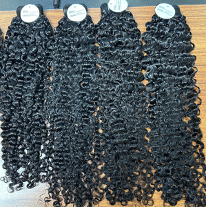 Extensiones de Cabello Humano Virgen al por Mayor, Paquetes de Cabello Crudo con Cutícula Alineada, Extensiones Vietnamitas, Cabello Rizado Birmano, Pelucas de Cabello Humano - Product Image 3