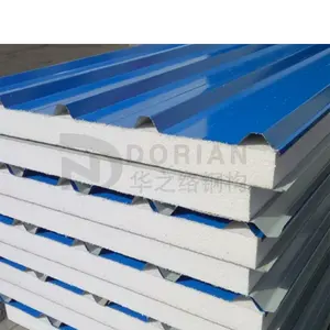 50mm 60 mm eps sandwich panel special texture sandwich panel for door price