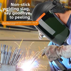 Máscara Protectora Facial para Soldadura, Corte y Pulido, Anti-Salpicaduras, Anti-Reflejos, Resistente a Impactos, Protección Secundaria - Product Image 4