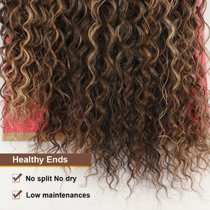 Estensioni di <span class=keywords><strong>Capelli</strong></span> Sintetici Julianna Bio Organic, Fibra Proteica, Onda d'Acqua, Ricci Jerry, Resistenti al Calore - Product Image 5