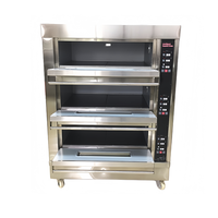 Vente en gros Chine four de cuisson électrique à gaz en macadam pour pain et boulangerie avec vapeur