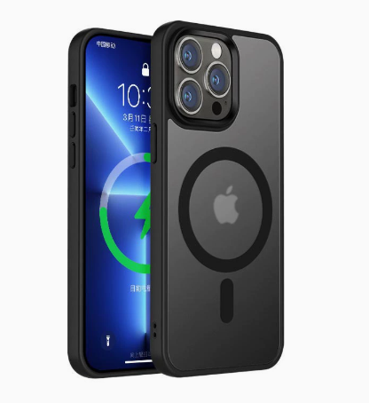 For iphone 18 Pro Max Matte Semi-transparent case for iPhone 17 16 15 14 13 12 11 Pro Max with Magnetic Premium-feel Hard case