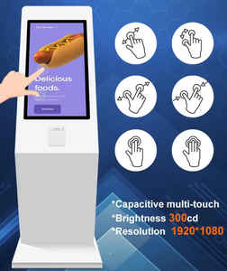 En gros 27 pouces Hôpital/Restaurant/Banque Kiosque <span class=keywords><strong>de</strong></span> paiement automatique Machines <span class=keywords><strong>de</strong></span> point <span class=keywords><strong>de</strong></span> vente Écran tactile Terminal <span class=keywords><strong>de</strong></span> fenêtre <span class=keywords><strong>de</strong></span> paiement à commande automatique - Product Image 4