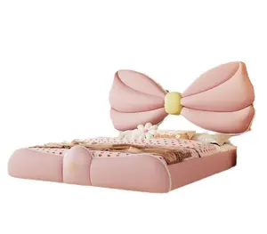 Small Cartoon Butterfly Festival Princess Bed for Children's Room Other Kids' Furniture
