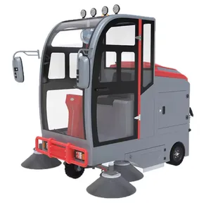 PB210 Wholesale Electric Ride-on Floor Scrubber Sweeper For Street/School Floor Sweeping Machine