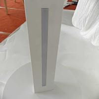 XINLEPAI 15.6 Inch Layar Sentuh Logam Persegi Photo Booth Portabel DSLR Selfie Kiosk Logo Kustom untuk Pesta Pernikahan