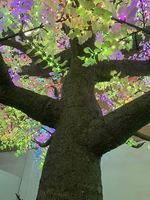 Programmier bare große Smart LED Beleuchtete Baum lampe mit Multifunktionen