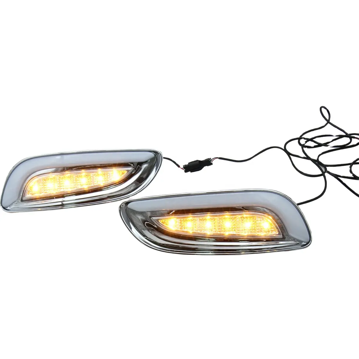 LED Spezial auto Drl Sicherheit Fahrer licht Tagfahrlicht Für Lexus RX330 RX350 2003-2009 Mit gelbem Licht
