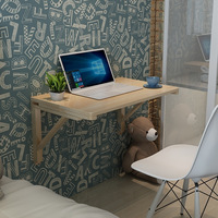 Table à rabat mural, console flottante, table de salle à manger, bureau, rangement, gain de place, étagère Murphy, table pour petite maison, bar à domicile