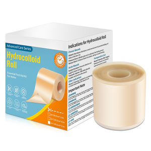 YOJO - Rollo de Parches Hidrocoloides Autoadhesivos, Personalizables en Tamaño y Forma, Esterilizados con Óxido de Etileno, Certificados por la CE, para el Cuidado de Heridas, Quemaduras y Ampollas - Product Image 1