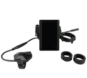 Accessoire de moteur à montage central pour vélo électrique <span class=keywords><strong>Tongsheng</strong></span> <span class=keywords><strong>TSDZ2</strong></span> 850C Affichage de l'écran couleur actuel DC Interface à 6 cœurs pour vélo électrique - Product Image 2