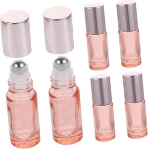 1ml-10ml Roller for Glass <b>Bottles</b> Clear Recyclable Screen Printed Essential Oil <b>Perfume</b> Sample Vials - Product Image 1