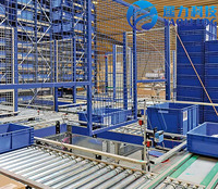 Sistema ASRS Automatizado de Alta Densidad para Mini Carga con Grúa Apiladora para Almacenamiento y Recuperación de Cajas y Cartones en Almacenes Industriales