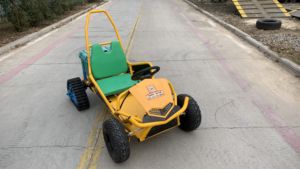 ยางรถโกคาร์ทสำหรับเด็กระบบสามเหลี่ยมและล้อยางล้อยางติดตามช่วงล่าง - Product Image 4