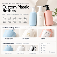 Flacon pompe à lotion en plastique vide de 200 ml, flacon rectangulaire pour lotion corporelle, crème pour les mains, emballage cosmétique pour soins de la peau