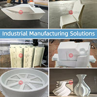 Imprimante 3D industrielle à grande échelle FGF utilisant des granulés et des pastilles de plastique pour une fabrication et un outillage rapides