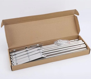 TGYW Séchoir à <span class=keywords><strong>linge</strong></span> mural pliable en acier inoxydable de 80 cm, gain de place, avec 7 barres - Product Image 6