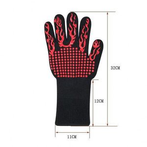 Las Mejores Guantes de Cocina Resistentes al Calor para Barbacoa, Guantes de Silicona para Horno y Microondas - Product Image 4