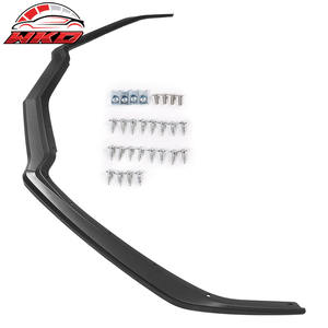 Lèvre de pare-chocs avant pour Chevrolet Corvette C8 2020-2025 Style Z51 Texture noire 3 pièces Diffuseur PP Protection de menton - Product Image 5