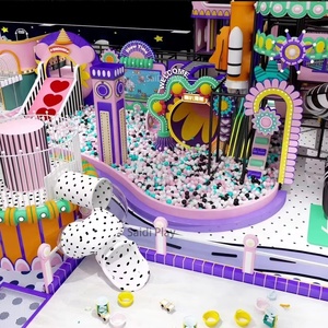 Parque de Trampolines Interior Personalizado de Fábrica, Diseño de Laberintos para Niños, Tobogán Interior Grande - Product Image 4