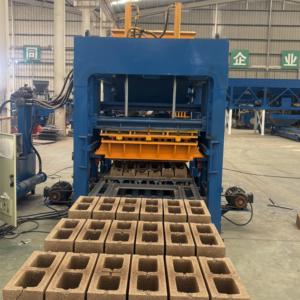 Multifunctional PLC <strong>QT5</strong> - <strong>15</strong> Chain Paving and Mud Making Machine 220V for <strong>Cement</strong> Core Concrete Hollow Production Line - Product Image 1