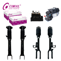 Kit de Amortiguadores de Suspensión Neumática COMOOL A1643206013 A1643203031 con Bloque de Válvulas del Compresor para Mercedes Benz W164 ML GL 2005-2011