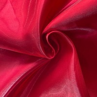 Tissu Brillant et Fluide Mikado Satiné de 150 cm, Effet Scintillant Éclatant, Épaisseur Moyenne, Tissé Teint en Stock pour Mode et Habillement