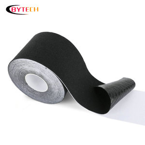 Bande adhésive médicale imperméable noire de 5 cm x 5 m, bande de kinésiologie, bandage adhésif pour la peau, 95% coton + 5% élasthanne, réduit la douleur - Product Image 6