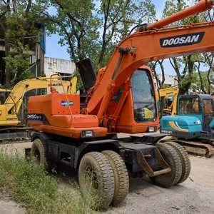 Excavadora de ruedas Doosan de segunda mano, excavadora hidráulica de segunda mano (más excavadoras: DH140W, DH150W, DH160W, DH160W, de segunda mano) - Product Image 2