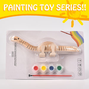 Houten Milieuvriendelijke Zelfklevende Educatieve Dierenlichaam Schommel Speelgoed Decoratie - Product Image 5