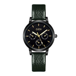 Montre à quartz sportive, tendance et étanche avec bracelet en cuir pour les étudiants qui prennent des examens - Product Image 6