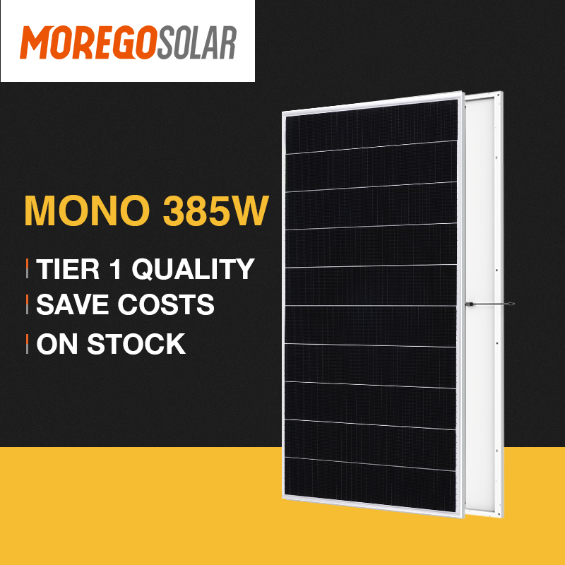Моно-солнечная панель Moregosolar, 380 Вт, 385 Вт, 390 Вт, 395 Вт, 400 Вт, солнечная панель, черепица для домашней системы солнечной энергии