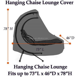 <span class=keywords><strong>Housse</strong></span> de <span class=keywords><strong>chaise</strong></span> <span class=keywords><strong>longue</strong></span> <span class=keywords><strong>suspendue</strong></span> Oxford <span class=keywords><strong>pour</strong></span> l'intérieur et l'extérieur, résistante à l'eau, anti-uv, <span class=keywords><strong>pour</strong></span> hamac et balançoire - Product Image 2