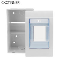 Boîtier de distribution PZ30 vide pour protection contre les fuites, usage domestique intérieur/extérieur, multi-circuits en option, version continentale
