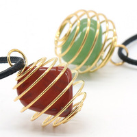 Collier Pendentif en Cristal Naturel, Fil de Cuivre Enroulé, Agate Rouge, Quartz Rose, Guérison, Porte-Bonheur, Vente en Gros