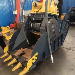 Bouwmachines Onderdelen 20 Ton Graafmachine Rock Crusher Emmer Voor Verpletterende Mijnbouw