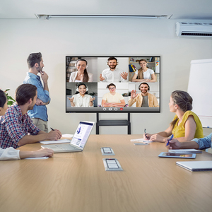 กระดานไวท์บอร์ดแบบอินเทอร์แอคทีฟระบบสั<span class=keywords><strong>ม</strong></span>ผัสหน้าจอแบนสำหรับห้องประชุม  กระดานอัจฉริยะแบบอินเทอร์แอคทีฟสำหรับโรงเรียน รองรับระบบปฏิบัติการ Windows และ Android - Product Image 5